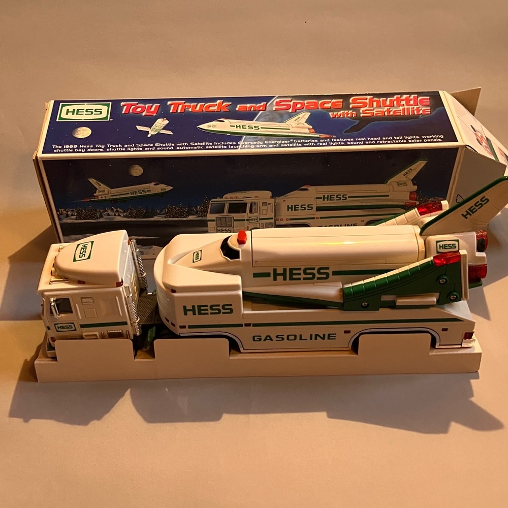 Hess Truck and Space Shuttle in box